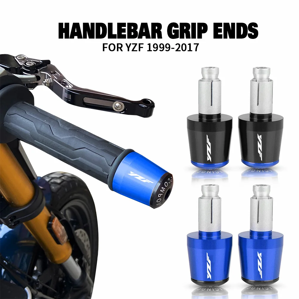 

For Yamaha Yzf R125 R3 yzf-r125 Yzf R6 R1 Yamaha Yzf 250 yzf-r1 yzf-r3 yzf-r6 Motorcycle CNC Handlebar Grips Bar Ends Cap Slider