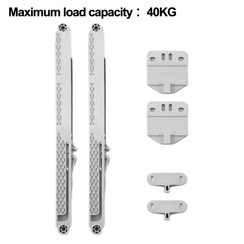 Drawer Slides Drawer Damper Automatic Closing Soft Closing For Cabinet Kitchens Bathrooms Closets 2pcs drawer slides