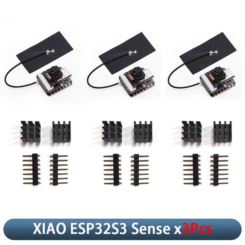 XIAO ESP32 S3 Sense with OV2640 Camera Sensor 2.4GHz Wi-Fi BLE 5.0 Microphone 8M