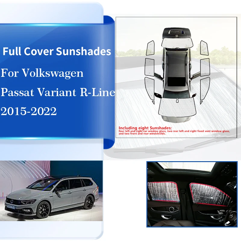 Premium Volledige Autohoes Volkswagen Passat B8 Variant 2014-2019 - Waterdicht Ademend