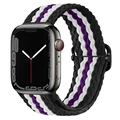 Black white purple
