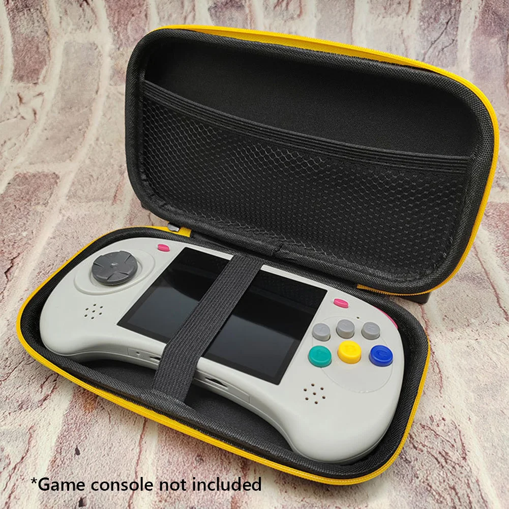 Carrying Case Bag EVA Hard Carrying Case Anti Scratch with Mesh Pocket Anti-Drop for RG ARC-D RG ARC-S Handheld Game Console