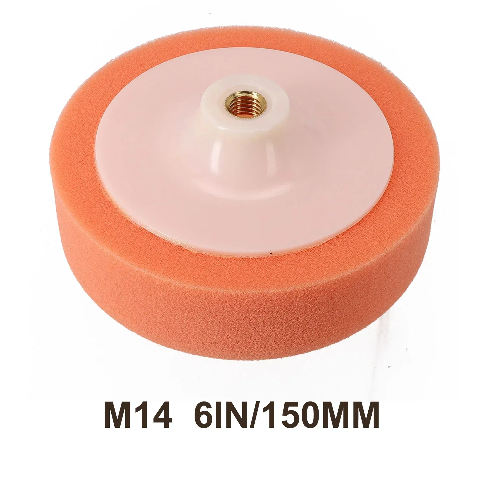 Car Polishing Sponge Sponge Foam Backing Plate Orange Polishing Car Polishing Pad Car Polish Pad Car Polishing Sponge Polishing Sponge Set