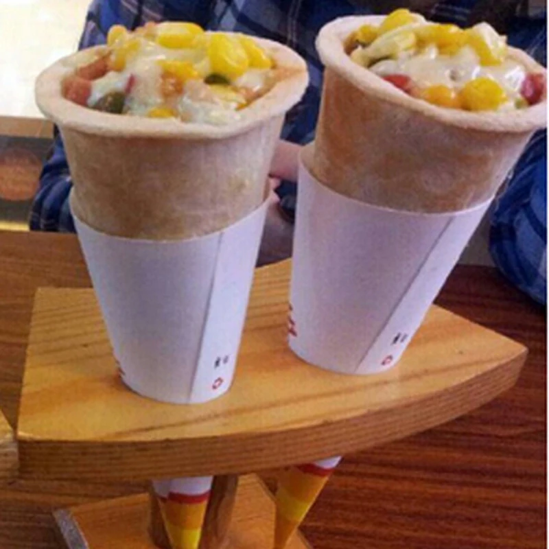 High Efficiency Sea Snail Shape Pizza Cone Making Machine Food Snack Baking Display Electric Stainless Steel Bread Bakery Oven