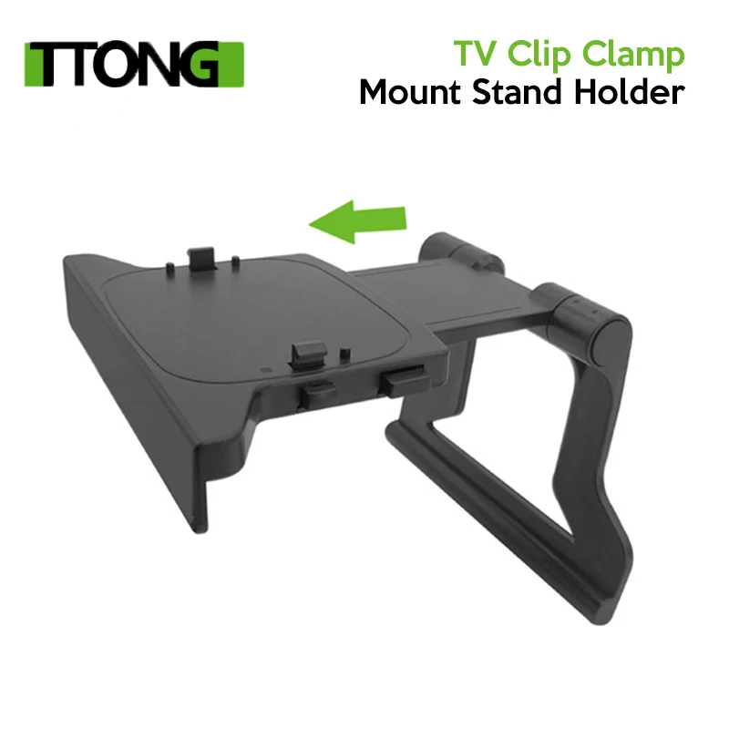 

Adjustable TV Monitor Clip Mount Clamp Foldable Braket for Microsoft Xbox 360 Xbox360 Kinect Sensor Camera Stand Holder for 2022