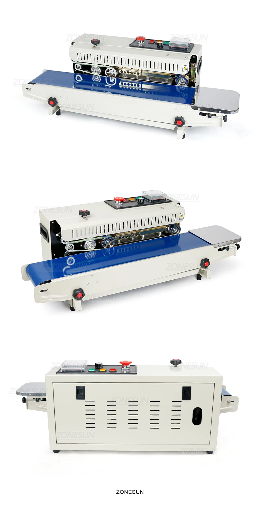 ZONESUN ZS-FR900 Automatic Continuous Sealing Machine