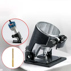 65mm Compact Router Tilt Base To Trim Laminates Wood Router For MAKITA RT0700C DRT50 3709 370 Woodworking Cutter Trimmer Machine