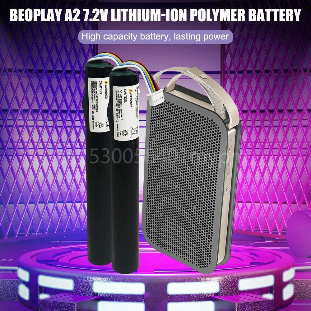 Bateria para b & o Play Bang & Olufsen Beoplay a2 Ativo Beolit 15beoplaybeolit 17 Speaker Bateria 7.2v 2200mah J406 - Image 2