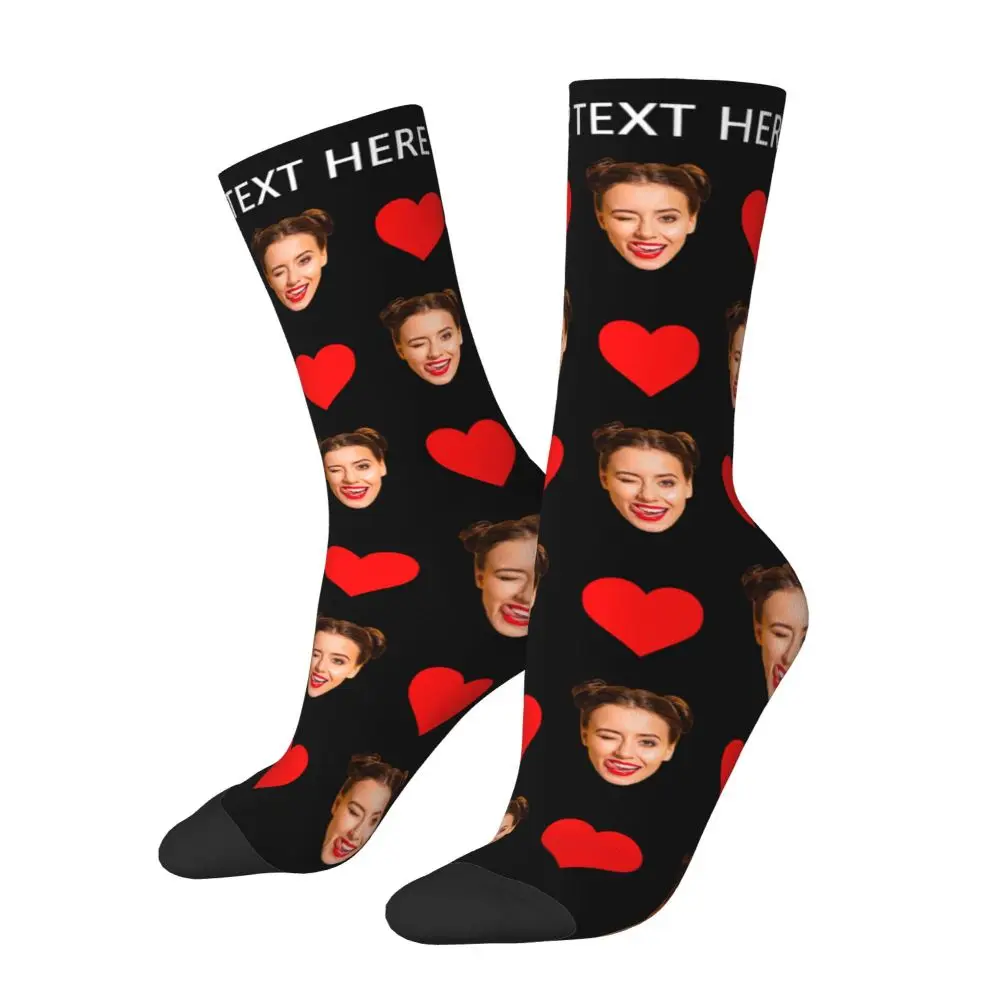 Personal Custom Avatar Printed Socks Cozy Sport Middle Tube Socks Cotton for Unisex Birthday Present 13 S119403aa5b3240b3b525b97822bd20b9r