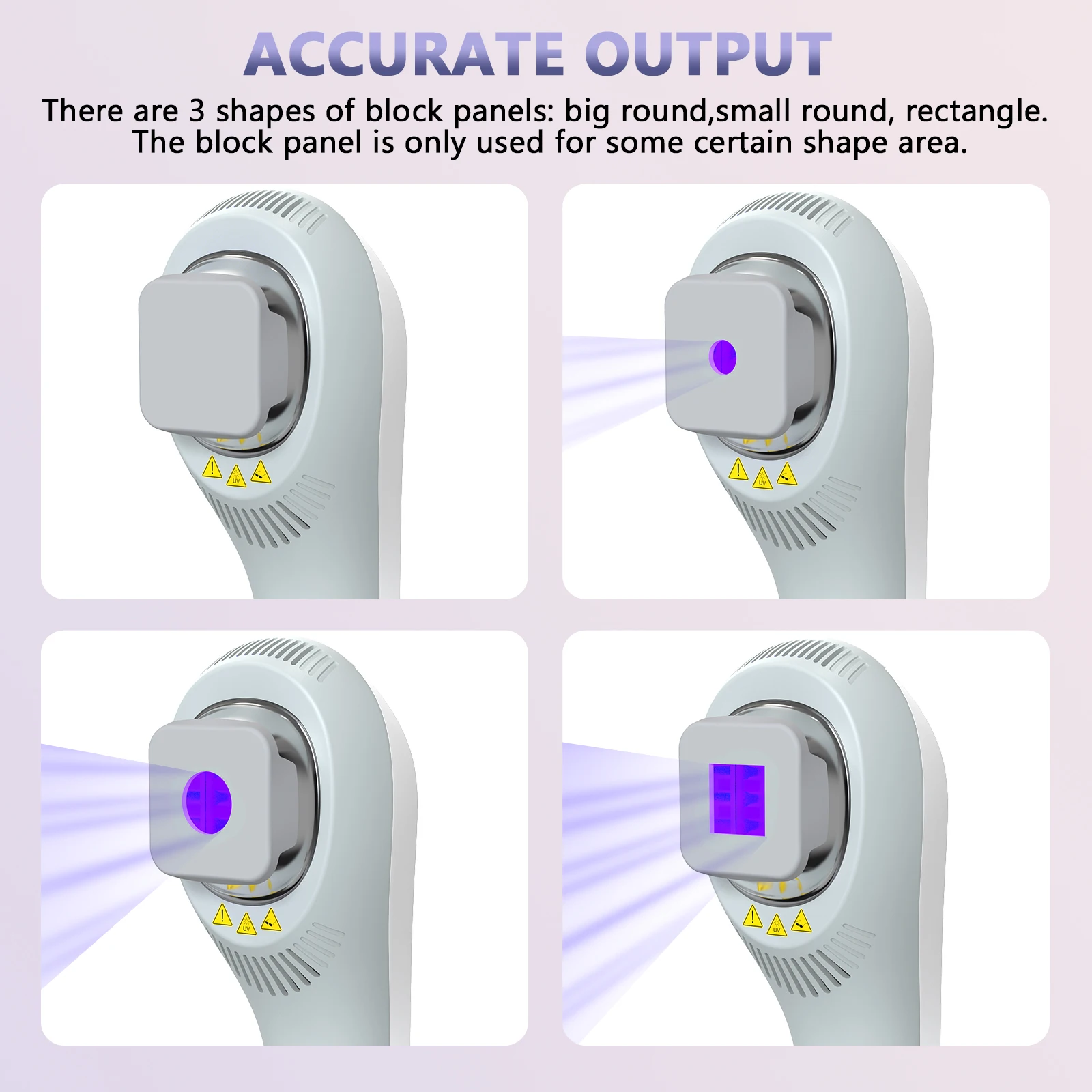 KTS Vitiligo Lamp for Home Use 308nm UVB Lamp for Vitiligo Ultraviolet Phototherapy Device Psoriasis Spots Eczema Skin Disease