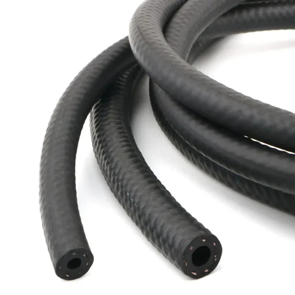ID4~38mm Diesel Pipe Engine High-Pressure Fuel Pipe High Temperature Resistant Fuel Delivery Rubber Hose 1M rubber tubing rubber tube rubber hose fuel hose fuel gas hose