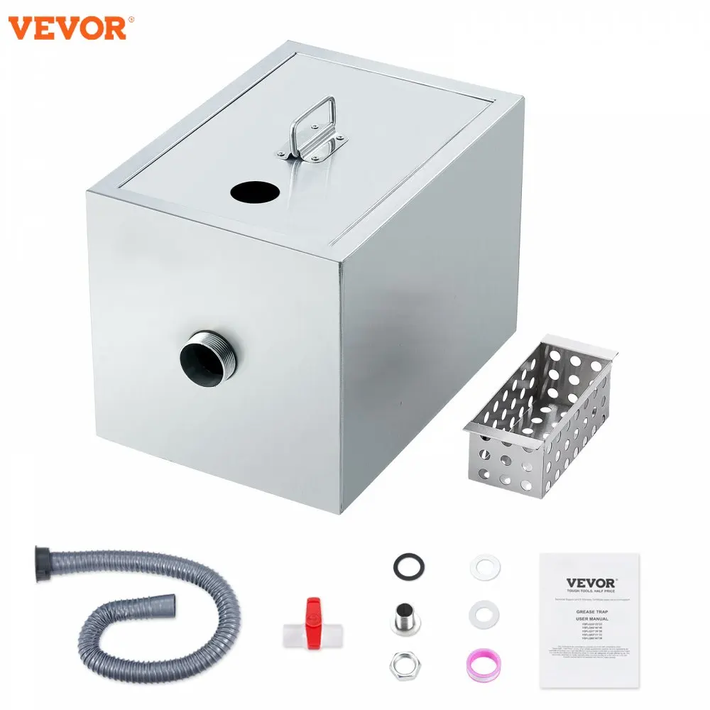 VEVOR Commercial Stainless Steel Grease Trap