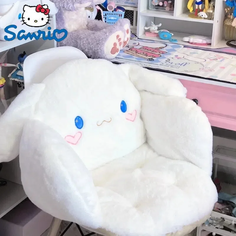 

Sanrio Kuromi Cinnamoroll My Melody Pompompurin Pochacco Plush Bench Cushion Kawaii Anime Plushie Cute Thick Cushion Doll Gift