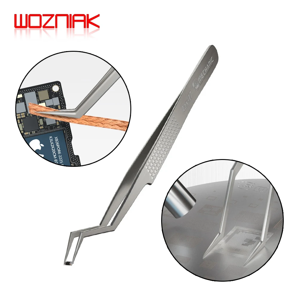 Inverse Tweezers Tweezers Thickened 116-158mm Inverse Precision Reverse  Fixed Stainless Steel Reverse Tweezers. - AliExpress