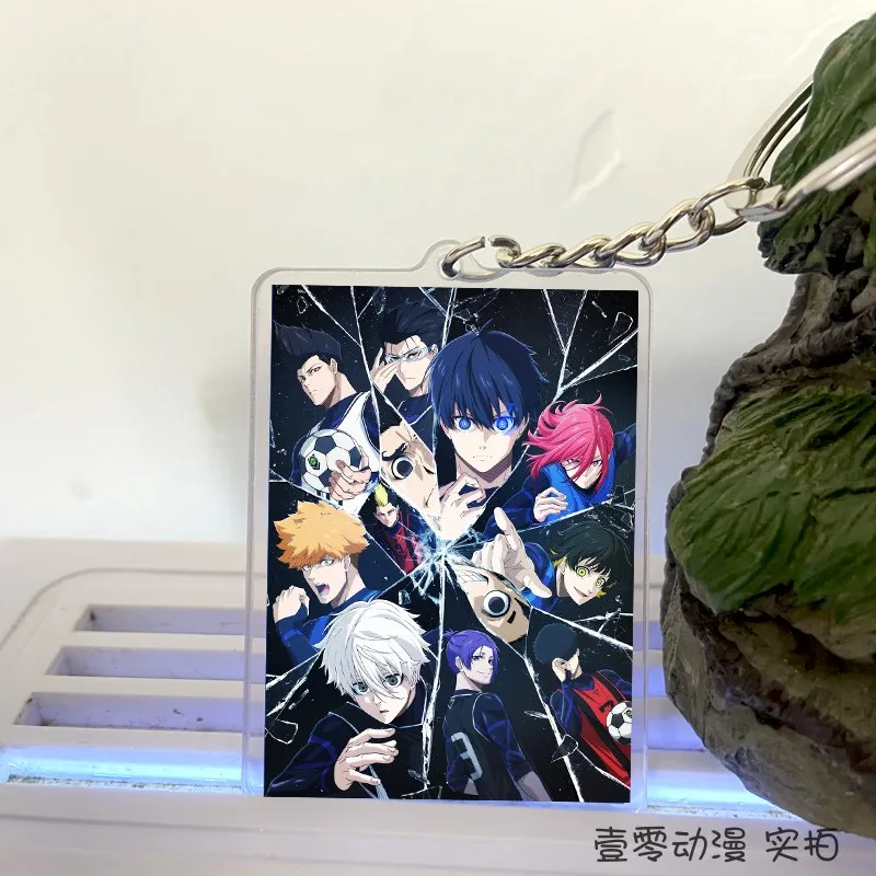 Anime Animation blau Gefängnis Schlüssel anhänger Acryl Charakter Isagi  Yoichi Chigiri Bachira Anhänger Schlüssel anhänger blau Schloss Schlüssel  bund Geschenke - AliExpress