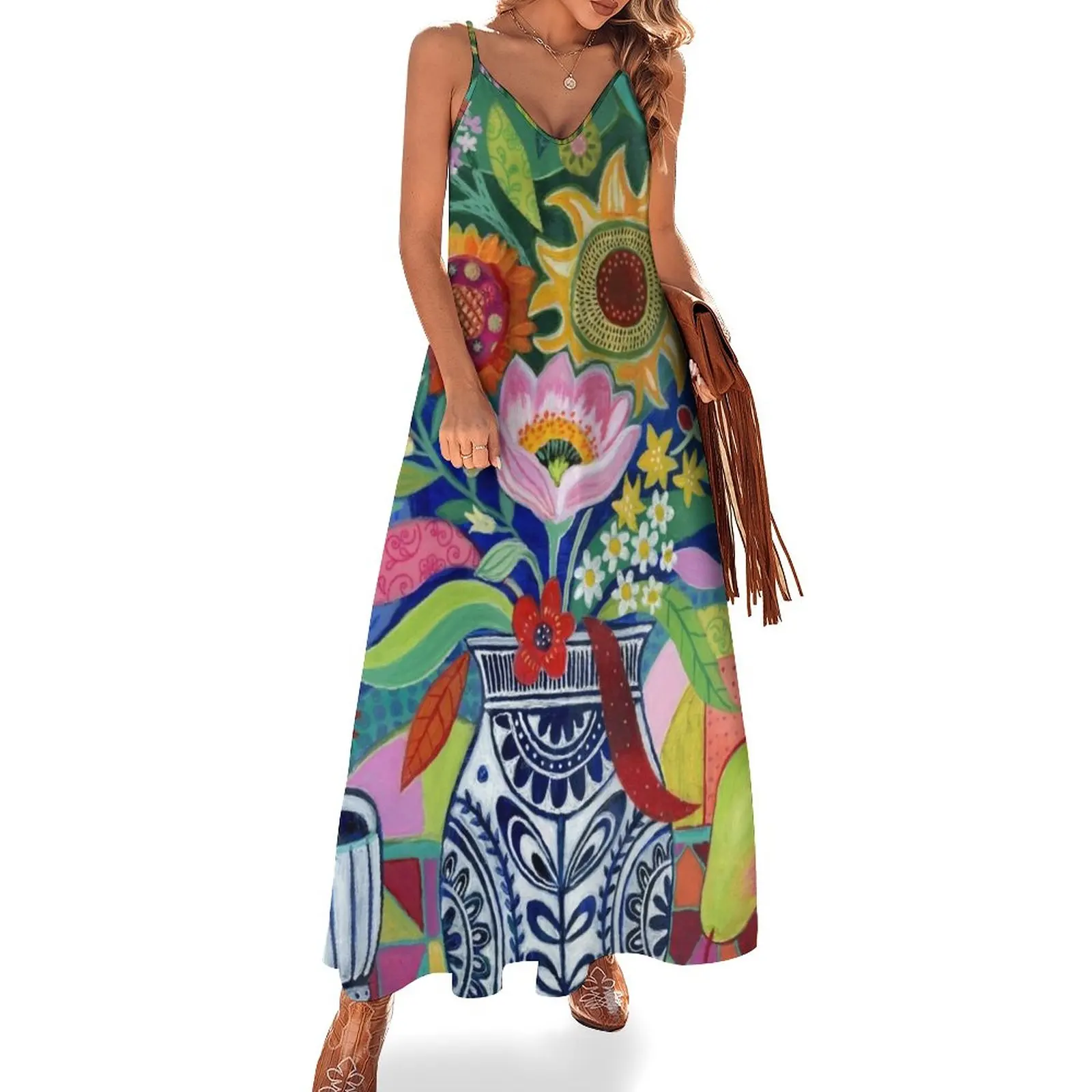 

Летнее платье без рукавов, женское платье, женская одежда, корейский стиль