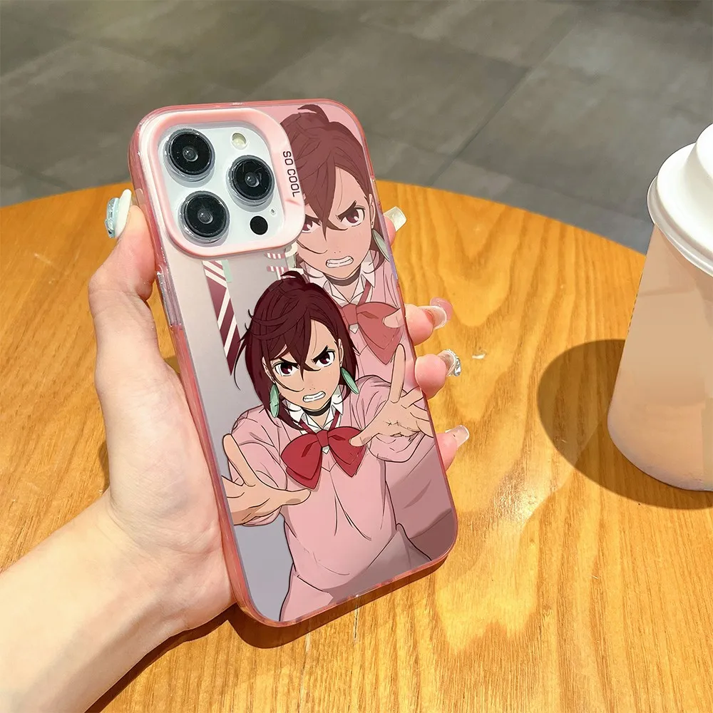 Dandadan Anime Matte Back Phone Case - Hot & Stylish Design