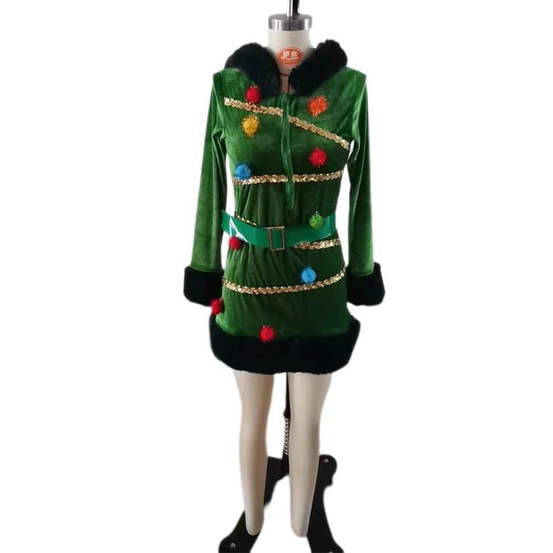 Bkazwe Robe De Noel Déguisement Noël Femme Robe De Nuit