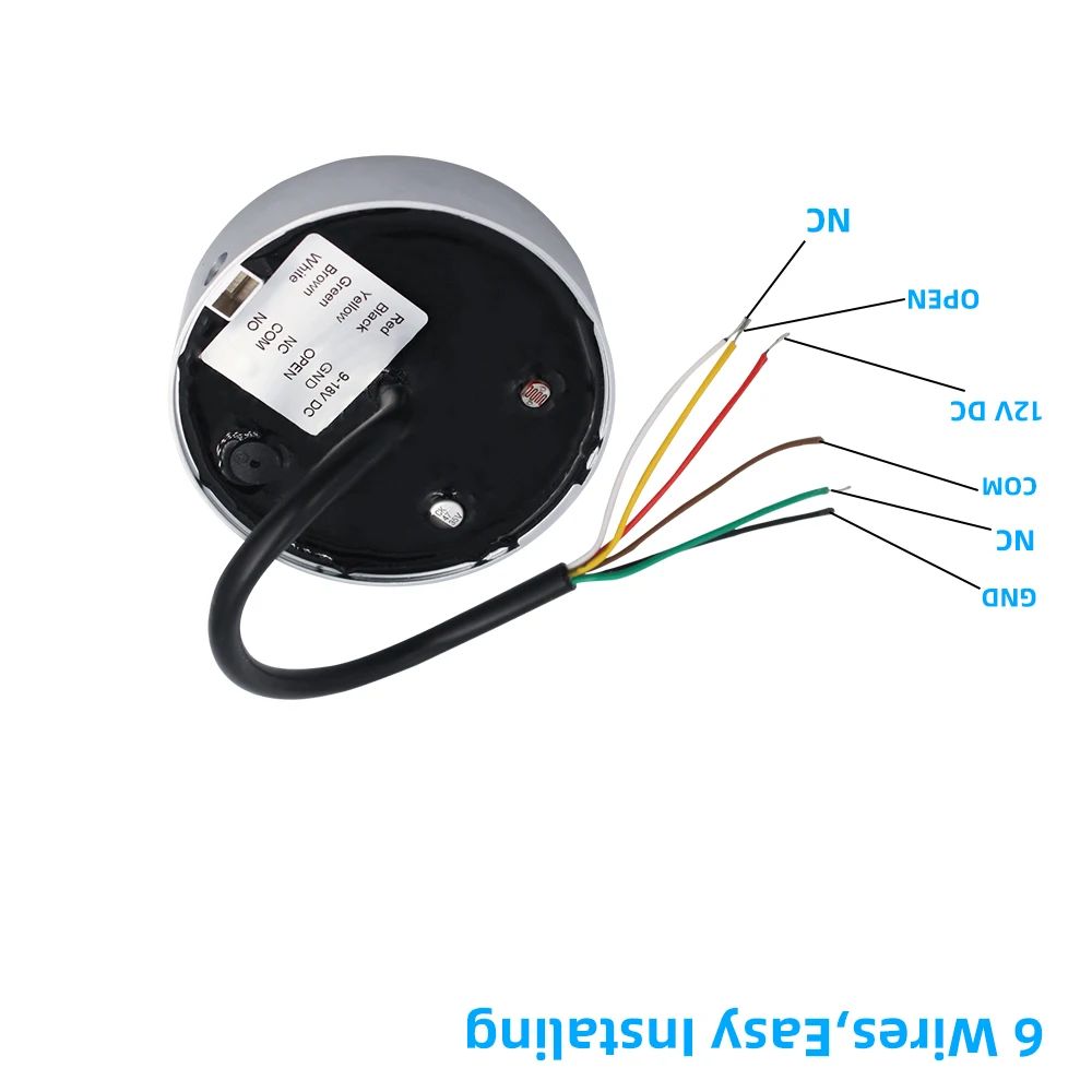Metal Anti-hit Biometric Fingerprint Access Control IP66 Waterproof Mini Access