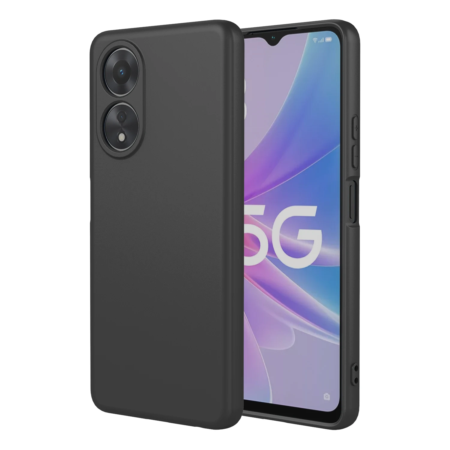 Flexibler TPU-Fall aus flüssigem Silikon für OPPO A60 A79 5G A98 A78 A58 A38 A18 A57 A57S Schutzhülle Fundas Coque Capa_voghion.com