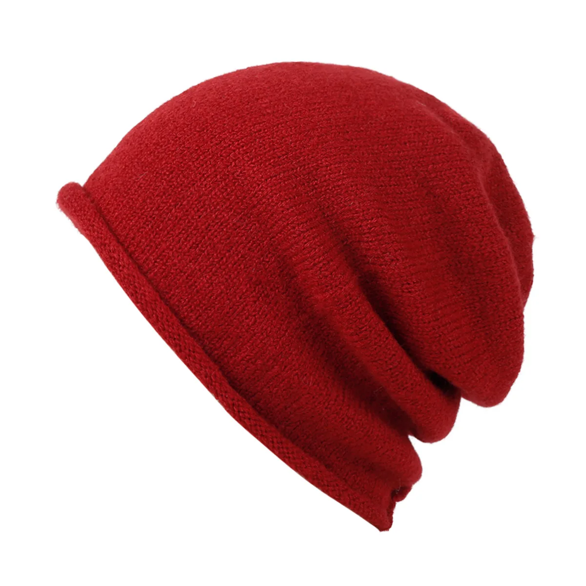 VISROVER 9 Farbvarianten, einfarbig, echter Kaschmir, Damen-Wintermütze, weich, Unisex, Herbstmütze, weicher Griff, warme Mütze für Damen, Geschenk – Detail 14