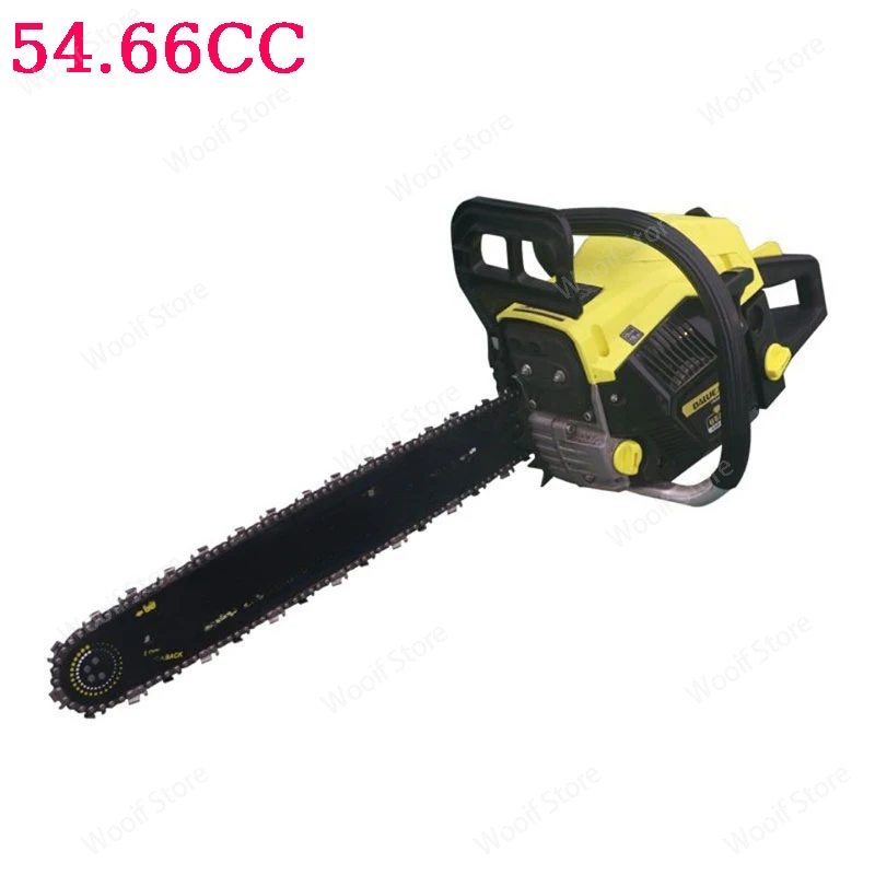 54.66CC chainsaw logging high-power portable chain 20 inches chain gasoline logging multi-function