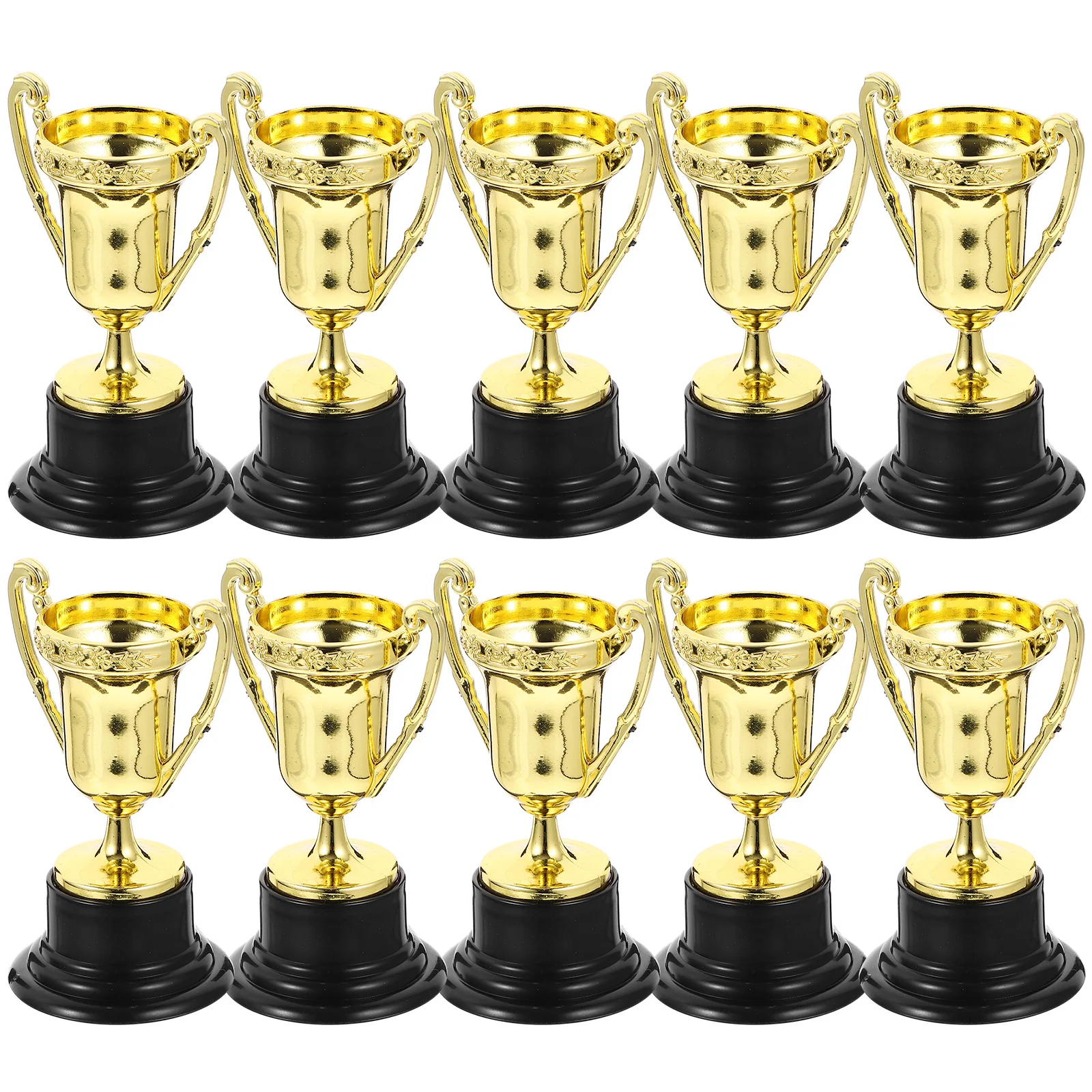 10 Pcs Children's Trophy Toys Kids Award Reward Plastic Prize Mini Model Cup Small Creative