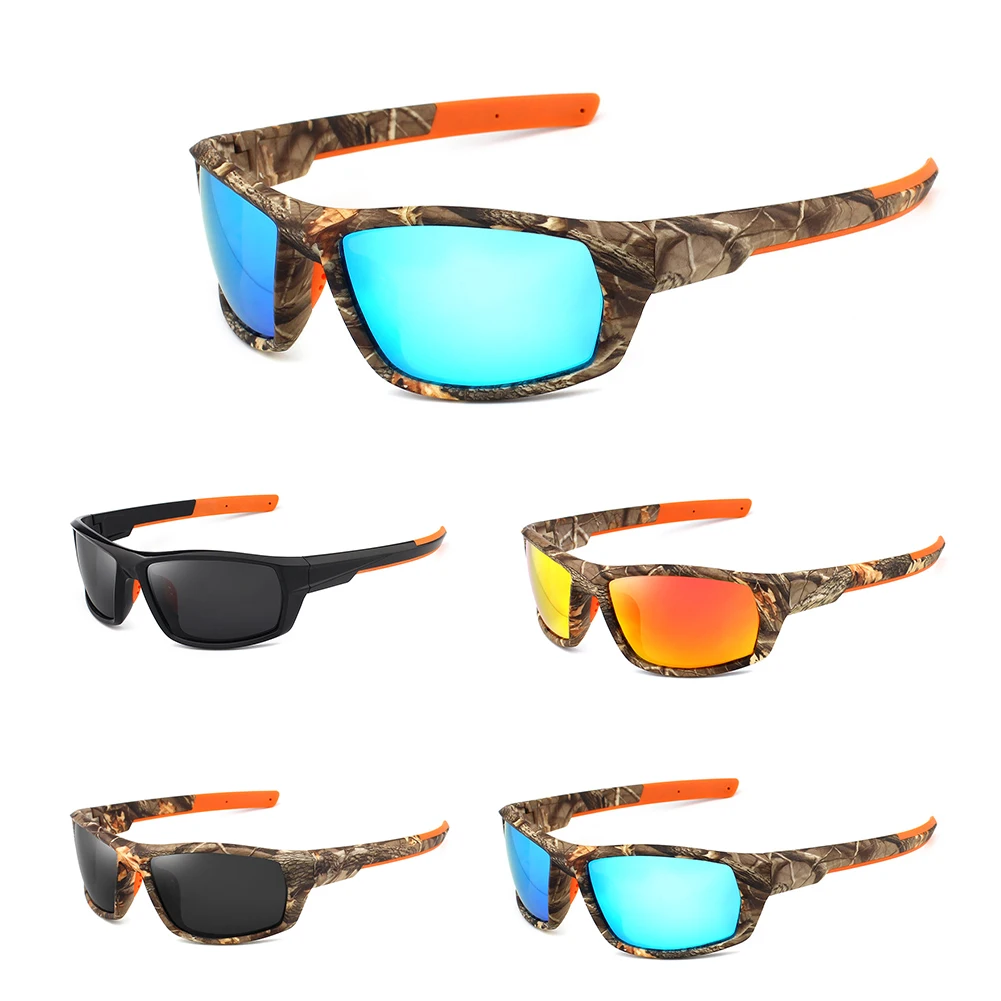 Description Picture 2 of itemCamouflage Sport Fishing glasses Rayed Sun glasses ciclismo Goggles Outdoor Polarized Sunglasses Men Women Fish Eyewear