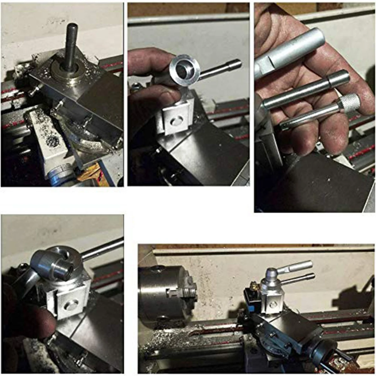 Mini Lathe Quick Change Tool Holder and Tool Holder Multifid Tool Holder Tool Holder, 120034 Tool Kit, 5