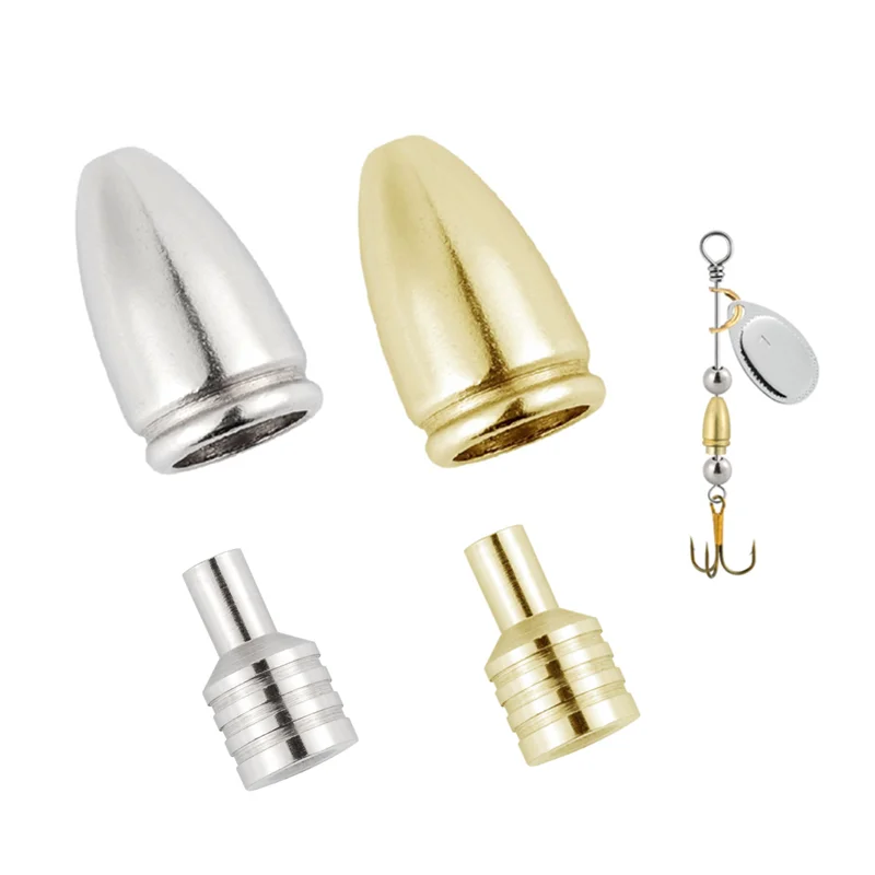 20 sztuk wagi połowów Sinker Tail Spinner Rigs Spinner Lure ciała
