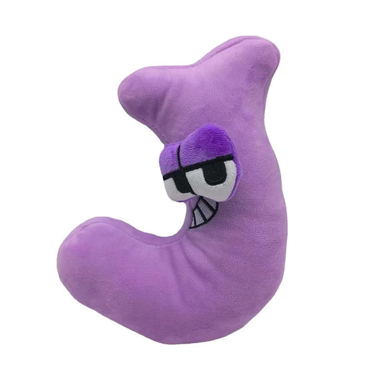 26 stücke Alphabet Lore Plüsch Englisch Brief Stofftier Plushie Puppe Spielzeug Geschenk Für Kinder Kinder Pädagogische Weihnachten Geschenke – Detail 20