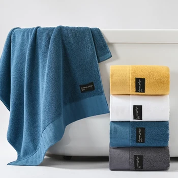 Asciugamano per trasferimento del sudore in cotone 100% Asciugamano sportivo Asciugamano da bagno grande Asciugamano da bagno premium Set di asciugamani da bagno 70x140 cm 1