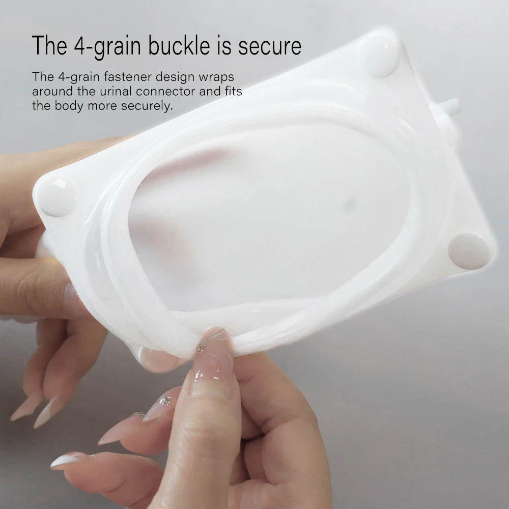 Reusable Silicone Urine Collector Bags Adults Urinal With Urine Catheter Bags Male Standing Bedridden for Incontinence
