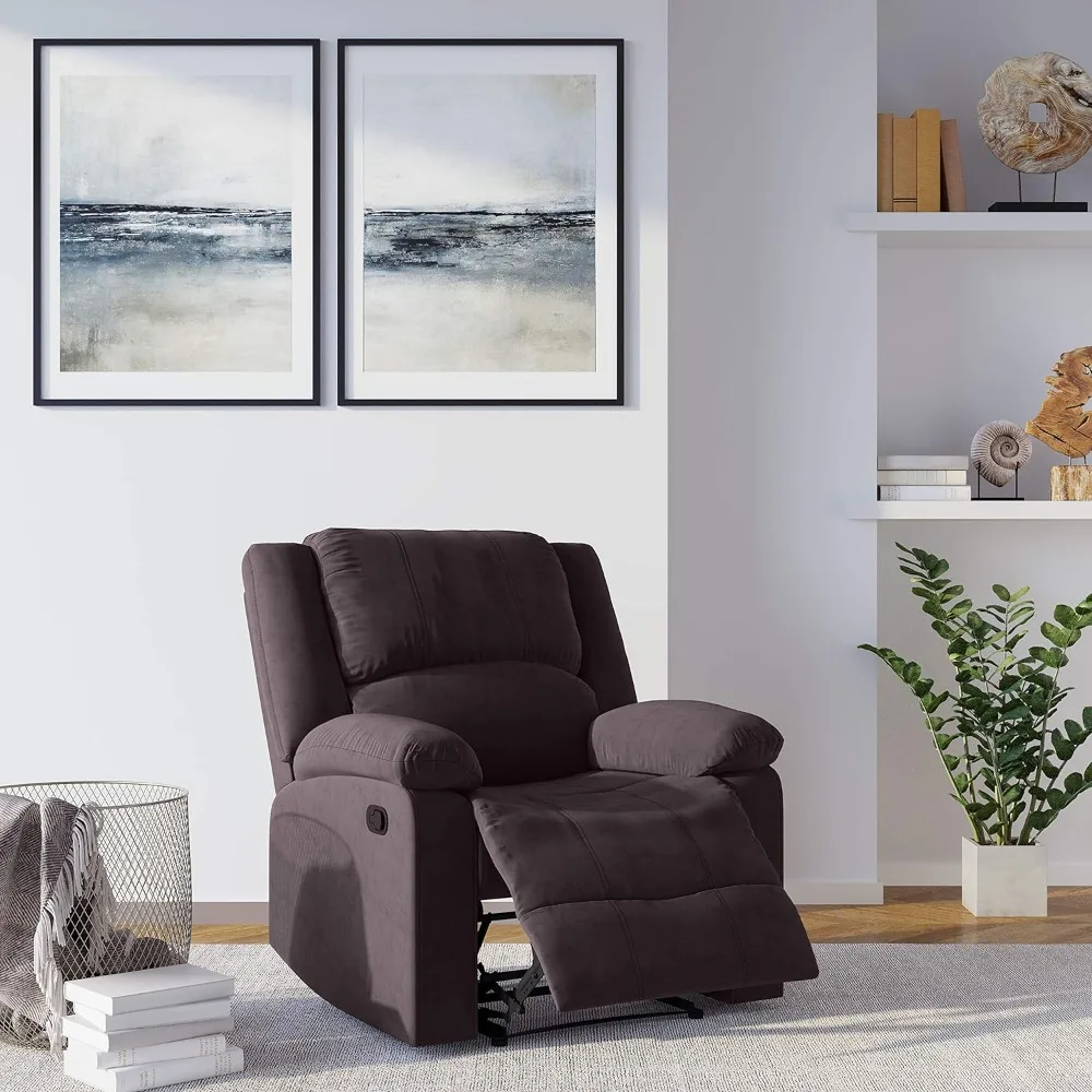 

Recliner Chair, Manual Recliners Microfiber, Recliner Chair