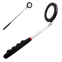 Car Inspection Mirror LED Light 360 Swivel Telescoping Mirrors Extend Mechanic Tools Flexible Car Inspection Glass Repair Tools 1