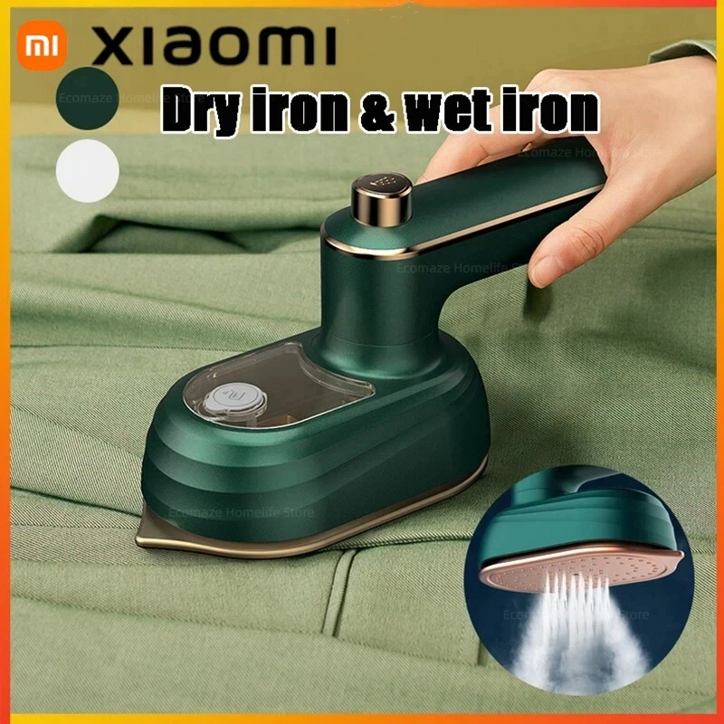 Handheld Steam Iron in Action