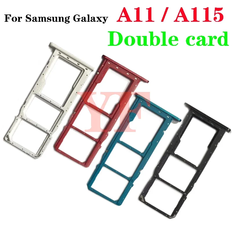 Untuk Samsung Galaxy A11 A115 A115F Tempat Kartu SIM Tunggal