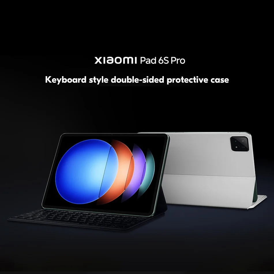 Xiaomi Pad 6S Pro 12.4 Keyboard Case Pogo Pin Contact Magnetic Flip Case For 12.4
