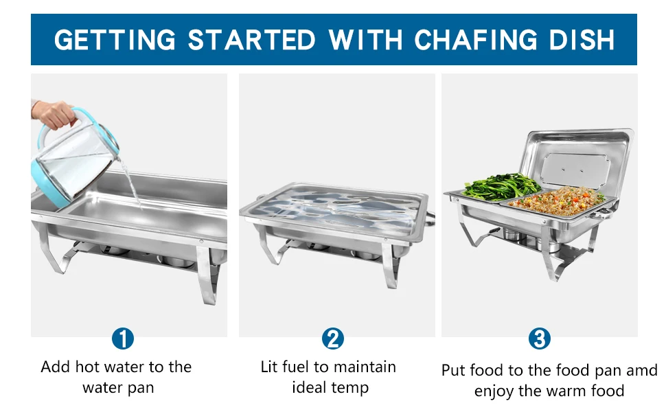 chafing dish set