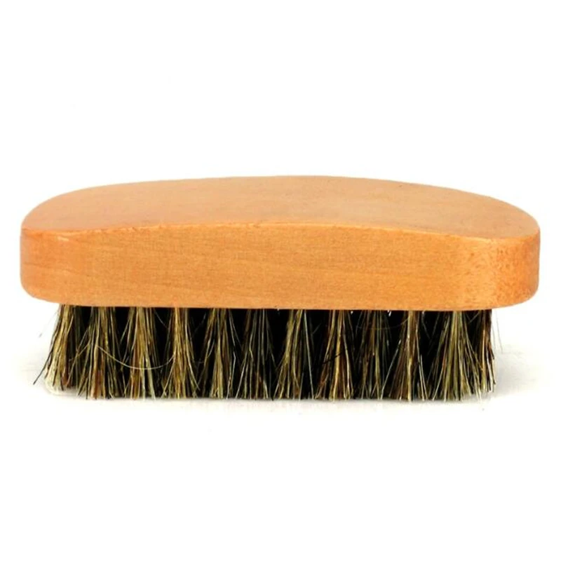 Horsehair Shoe Shine Brushes With Horse Hair Bristles For Boots, Shoes Leather Care Cleaning Brush For Suede Nubuck Boot 3