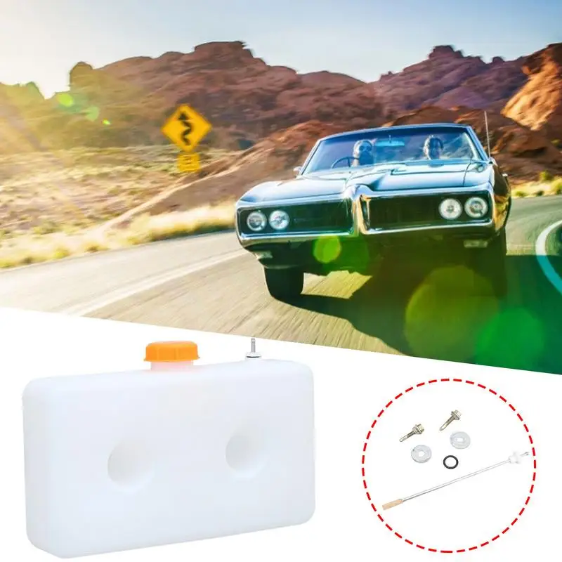 7L Plastic Portable Spare Tank Container Gasoline Storage Tank For Most Motorhomes Oil Gasoline Canister Oil Extraction Tool