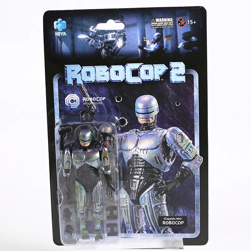 Hiya Toys Robocop 2: Robocop Exquisite Mini 1:18 Scale 4 Pollici Action Figure