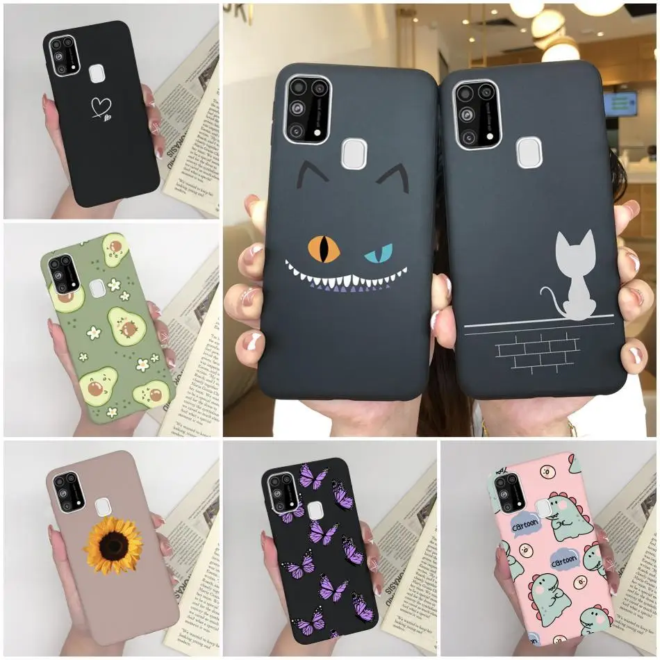 Heart & Butterfly Cartoon Soft Silicone Back Cover