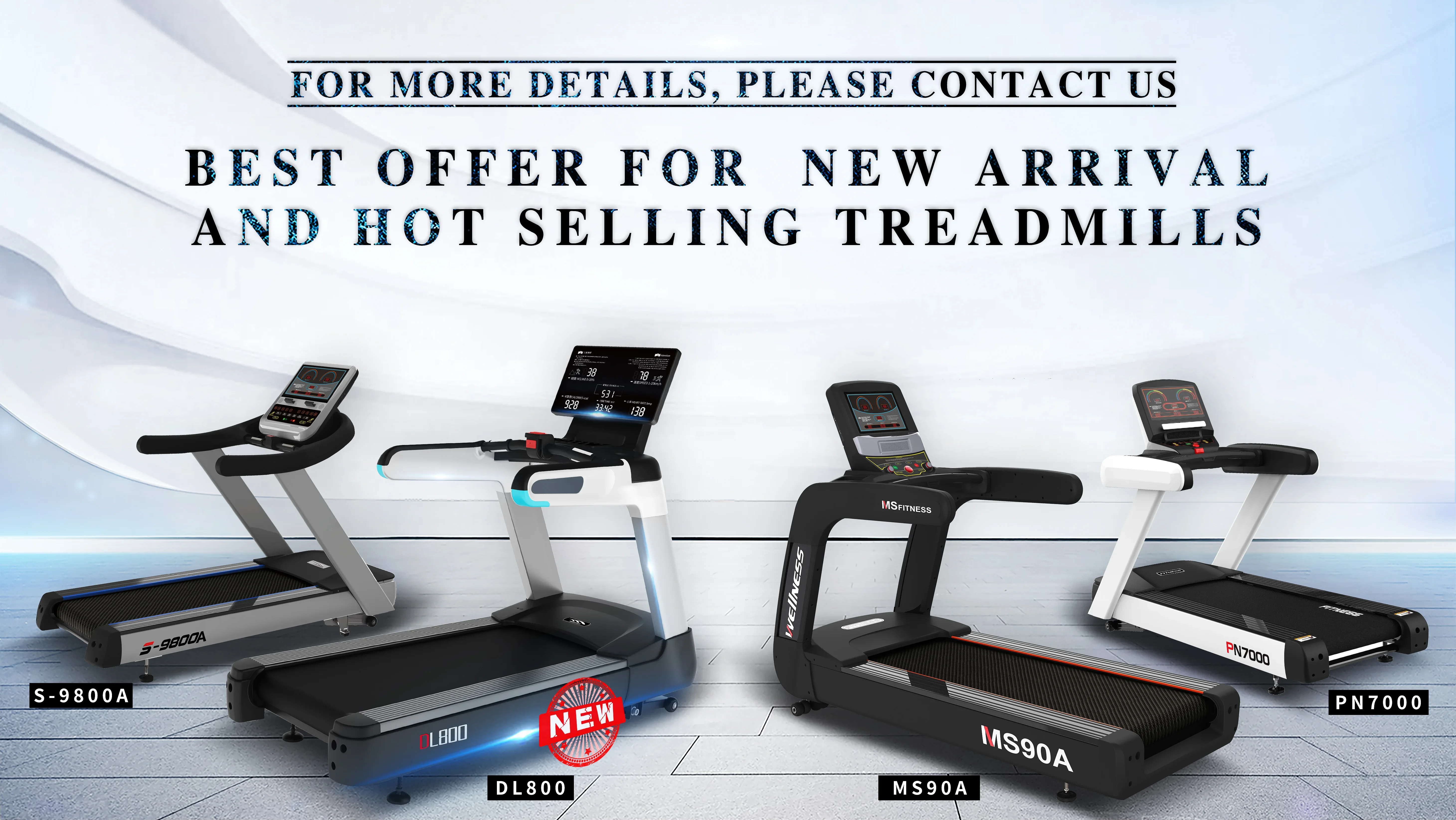 Good Price Commercial Treadmill 4