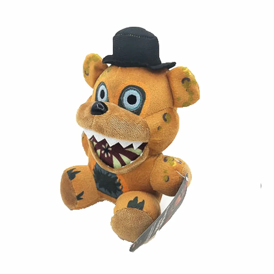 thumbnail image 1 of New 18 CM FNAF Freddy's Plush Toy Stuffed & Plush Animals Bear Rabbit Game Fnaf Plush Toys Birthday Christmas For Kids Toy Gift, 1 of 5