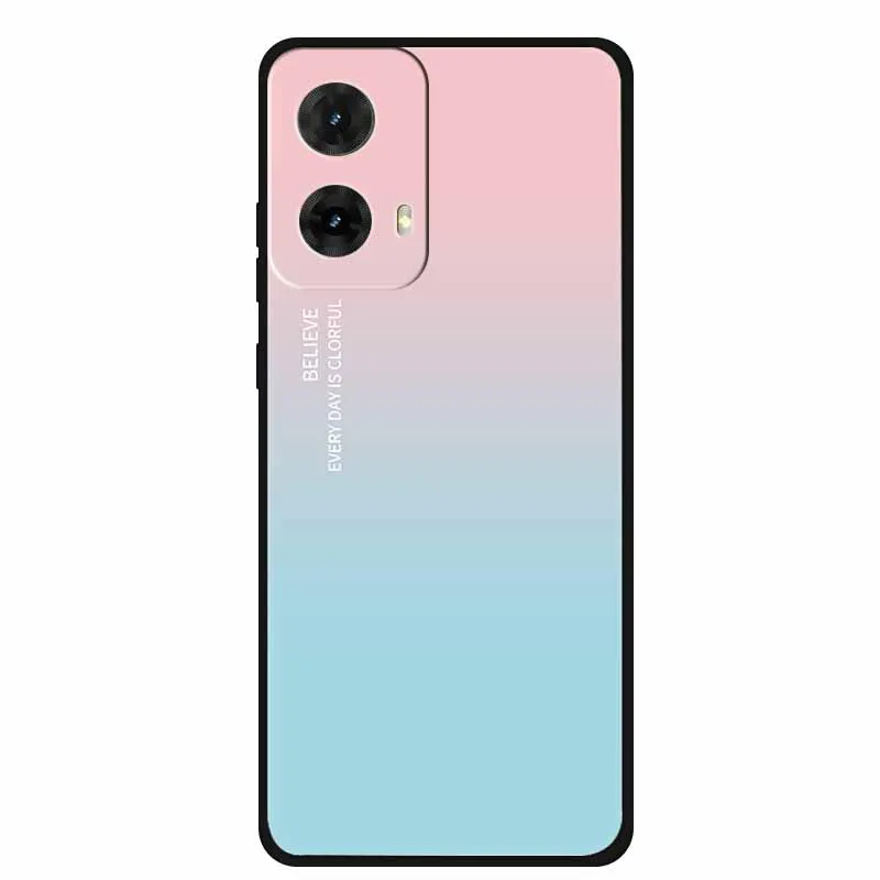 Colorful Painted Cat TPU Soft Silicone Phone Back Cover - Cute Design