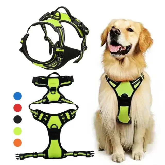 No-Pull Reflective Pet Harness 2