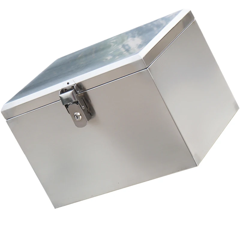 35*25*25cm Portable Stainless Steel Toolcase Home Multifunction Side Storage Box Packaging Repair Tool Case Instrument Equitment 5
