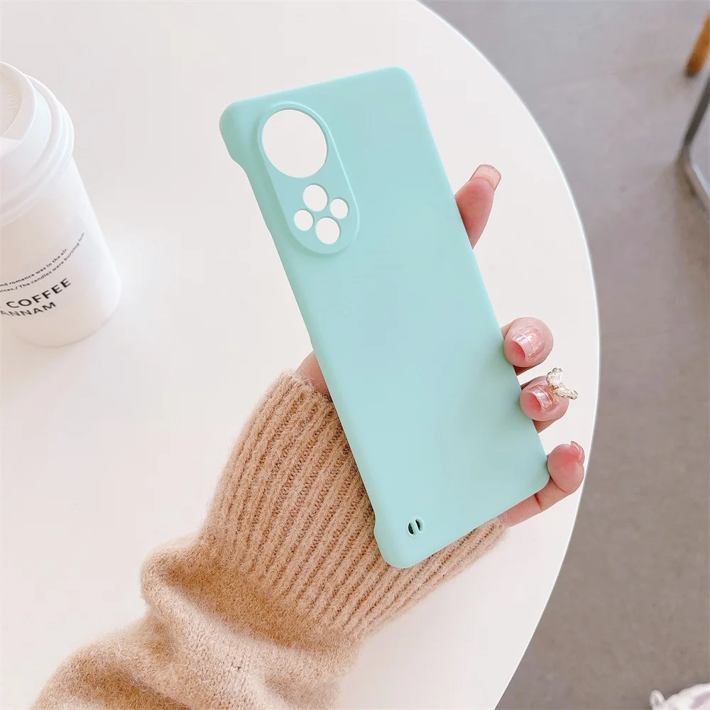 Capa de telemóvel mate cor de doce para huawei nova 9 e 8 pro_voghion.com