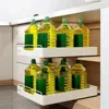 Kitchen Accessories Organizer Cabinets with Slide Rails Free of Installation of Storage Trays Trays Decorative 3